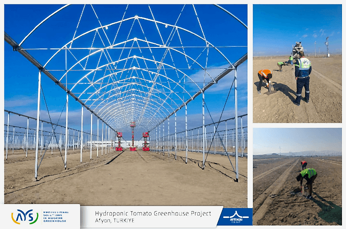 High-Tech Greenhouse Project Launched in Afyon