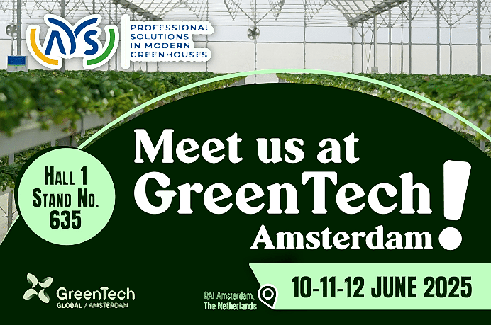 AYS PROJE at GreenTech Amsterdam 2025!