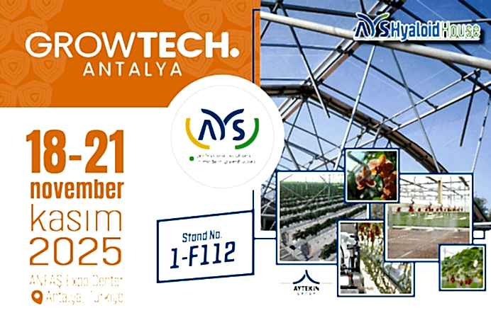 We are at GROWTECH with our Innovative Greenhouse Technologies!